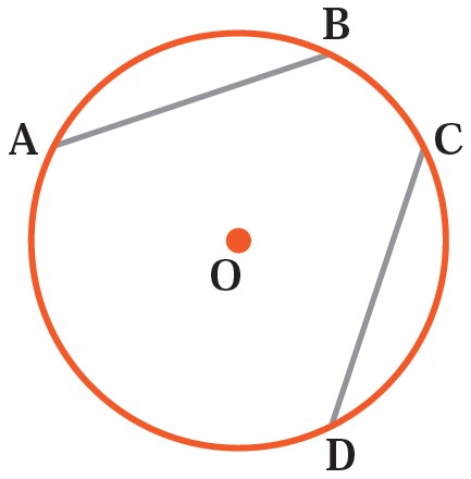 حل فعالیت 2 صفحه 50 ریاضی نهم - اثبات برابری وترهای نظیر کمان های مساوی