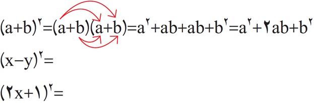 سوال 3 فعالیت صفحه 62 فصل چهارم ریاضی پایه هشتم